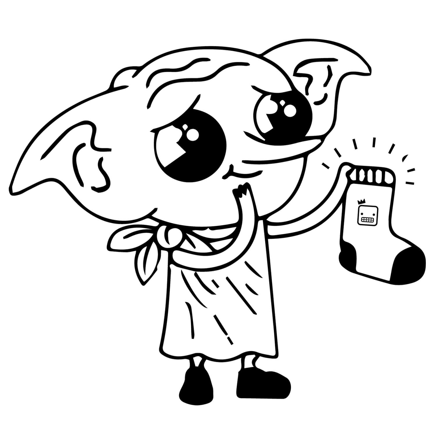 Dobby Coloring Page Printable | Images and Photos finder